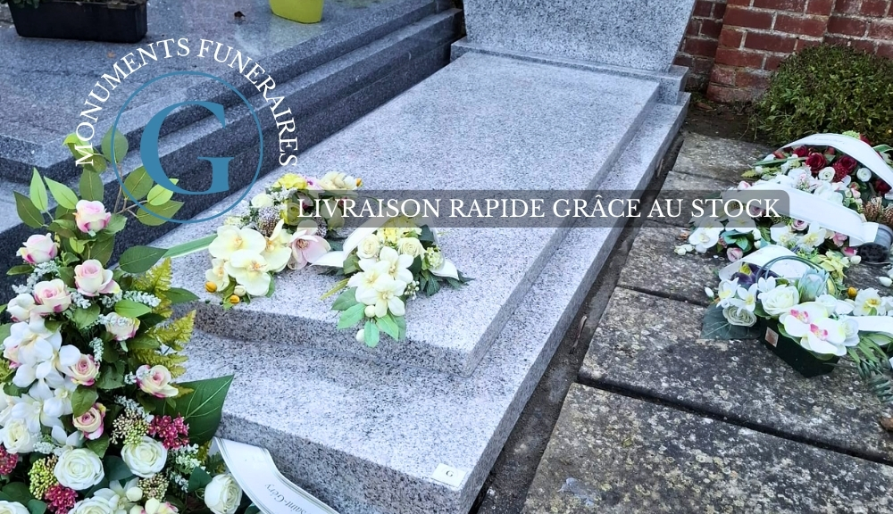 Livraison rapide de monuments funéraires